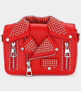 Studded Jacket Crossbody