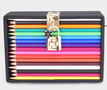 Load image into Gallery viewer, Colored Pencil Clutch Bag
