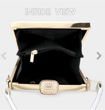 Load image into Gallery viewer, Boss Babe Handbag/Crossbody - *SILVER ONLY
