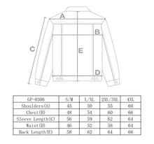 Load image into Gallery viewer, Rhinestone Stitched Tailored Denim Jacket
