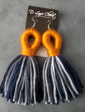 Load image into Gallery viewer, Tangerine Denim Keyhole Yarn

