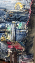 Load image into Gallery viewer, Denim Patchwork Clutch
