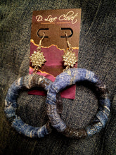 Load image into Gallery viewer, Denim &amp; Diamonds Earrings
