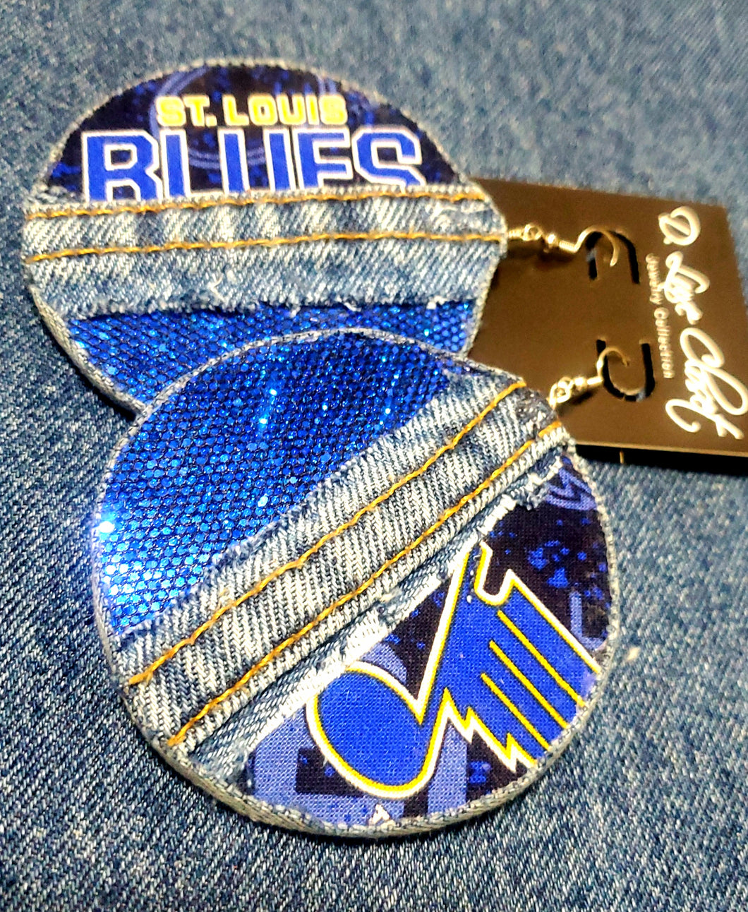 St. Louis Blues Earrings - Ltd 314 Edition