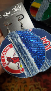 STL CARDINALS EARRINGS Ltd Edition