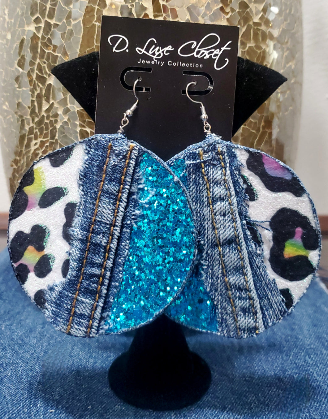 Lucid Leopard Print Earrings