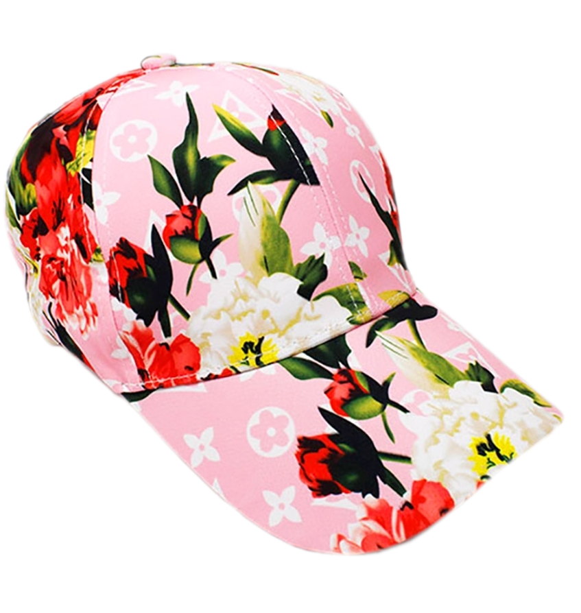 LUXURY BASEBALL CAP - PINK